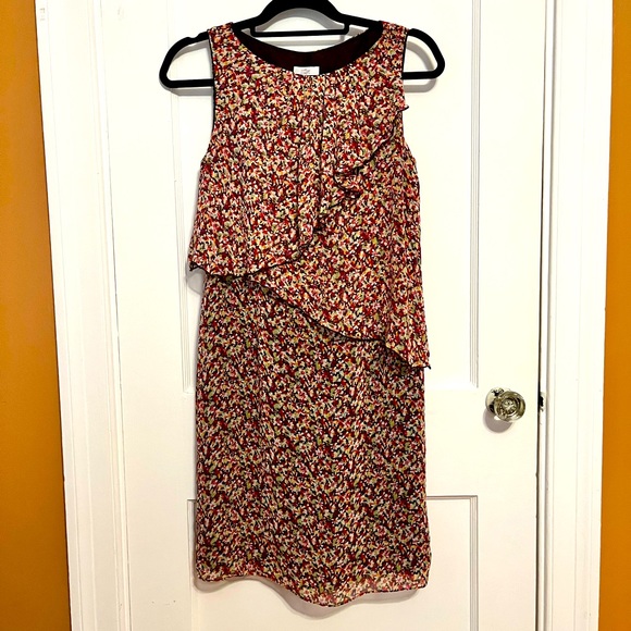 Suzi Chin for Maggy Boutique Floral Dress size 6 - Picture 1 of 7